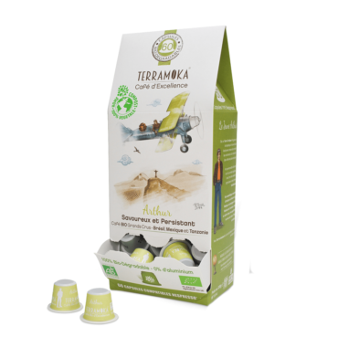 Arthur x60 capsules Zéro Déchet compatible Nespresso®